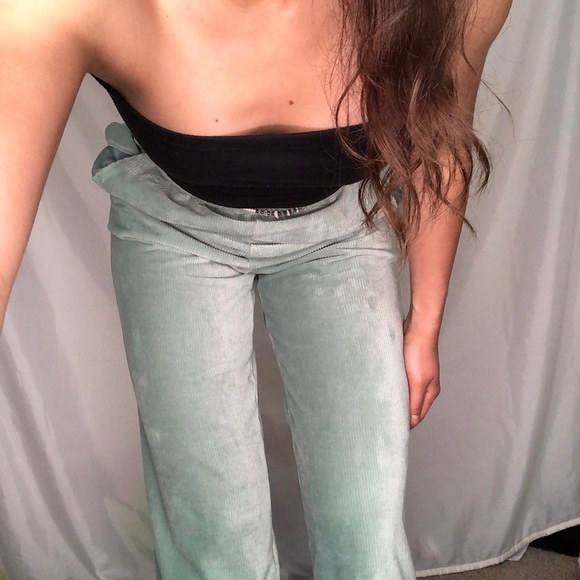 Zara Velvet Jogger Trousers - Picture 2 of 4